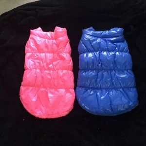 Futuristic puppy rain jacket 🐾